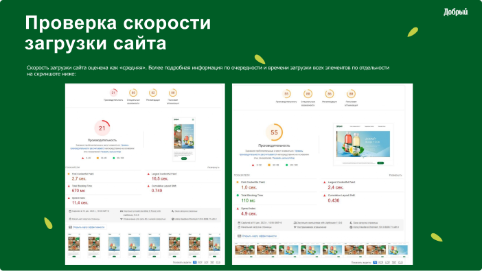 SEO-продвижение сайта производителя соков